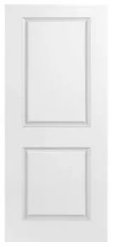 White 2-panel door