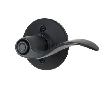 Matte-black traditional lever