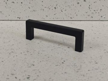 Black bar cabinet handle