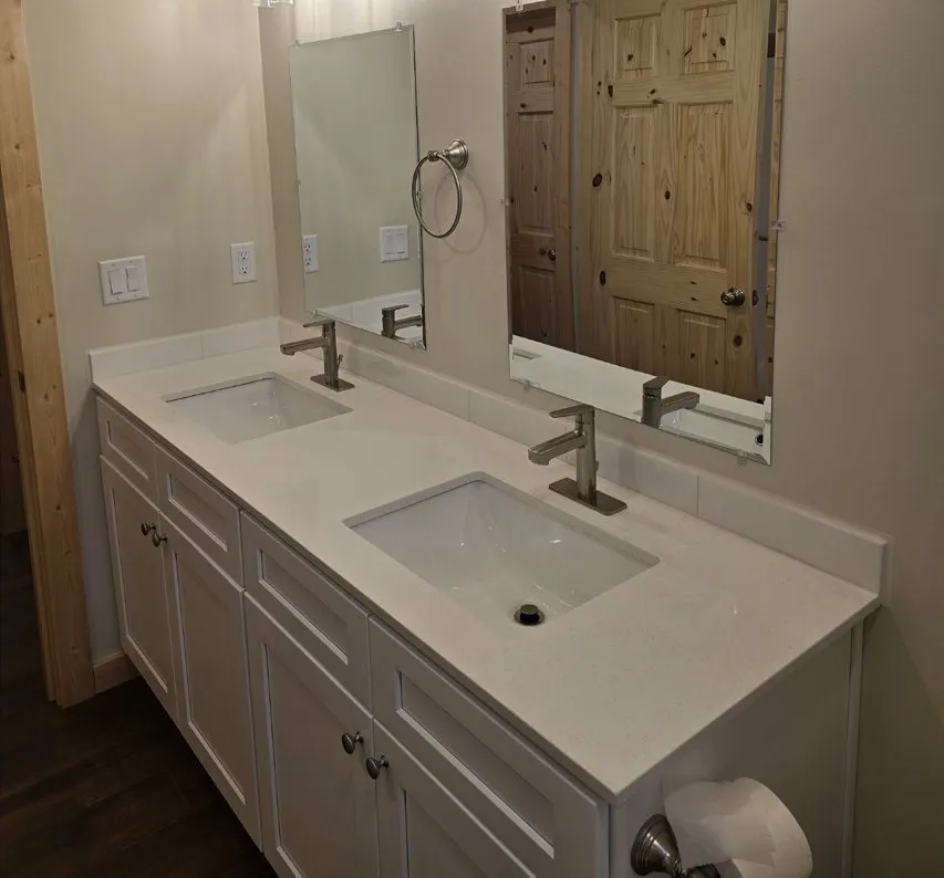 Double-sink vanity