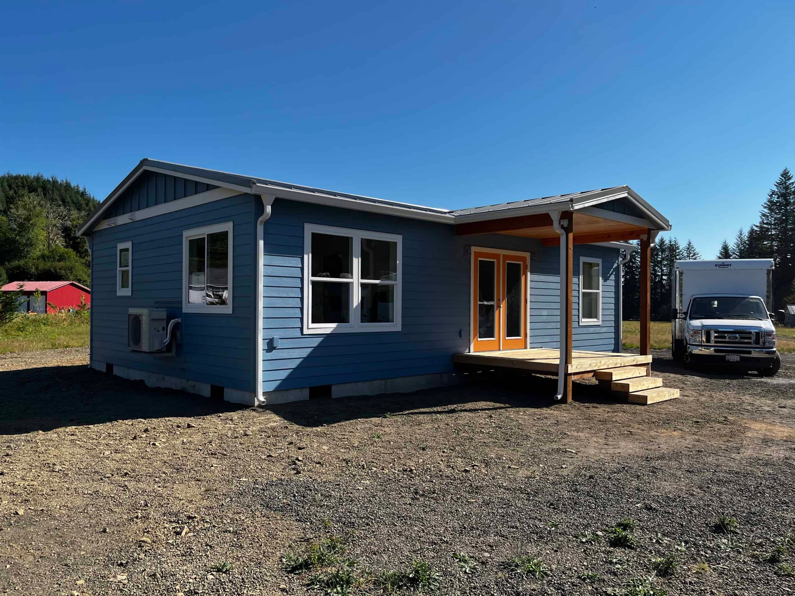 Wolf Model J modular home exterior
