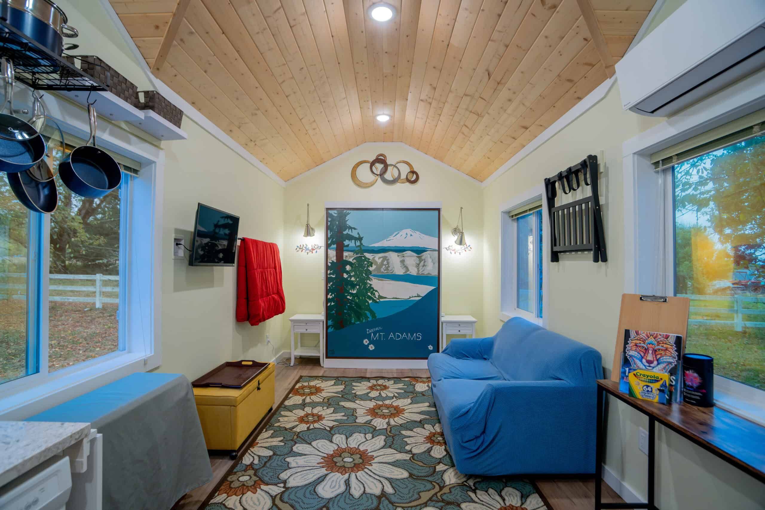 Model B — exterior of a finished Wolf one-bedroom adu