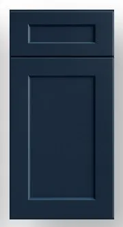 Navy Shaker door