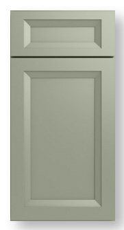 Oxford sage cabinet door