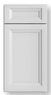 Oxford white cabinet door