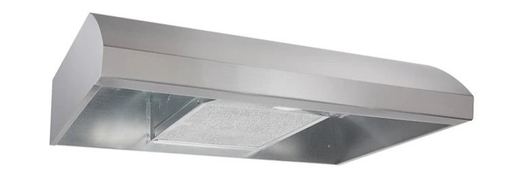 Stainless under-cabinet range hood