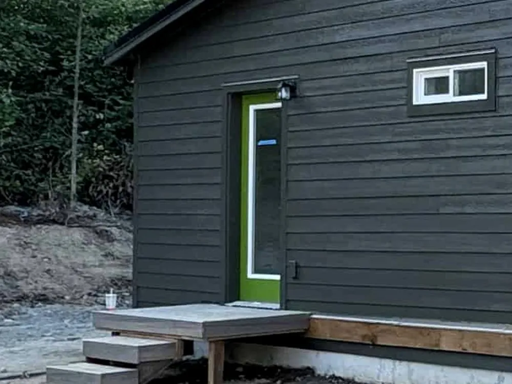 Second exterior door