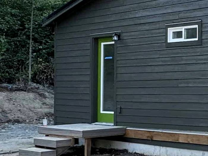 Second exterior door