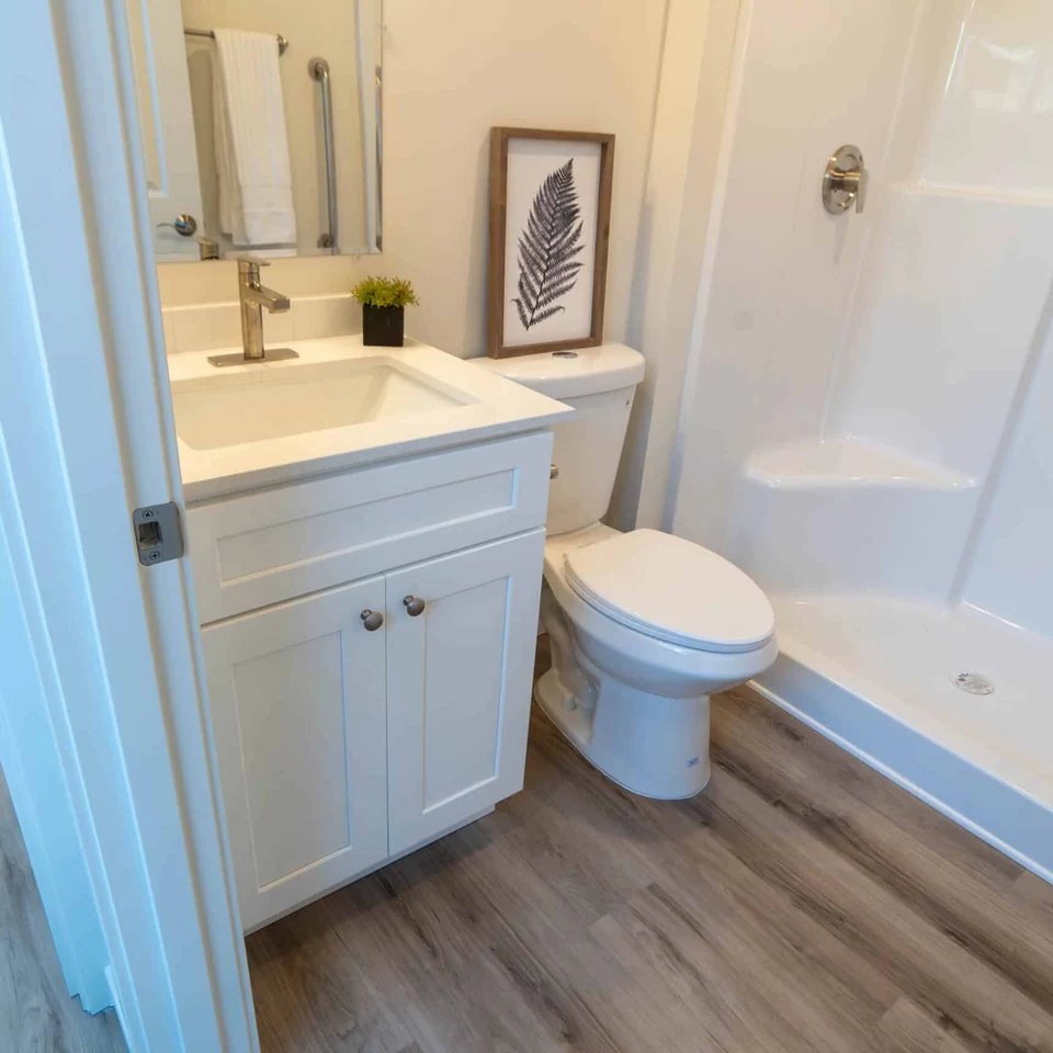 Wolf Model K bathroom.