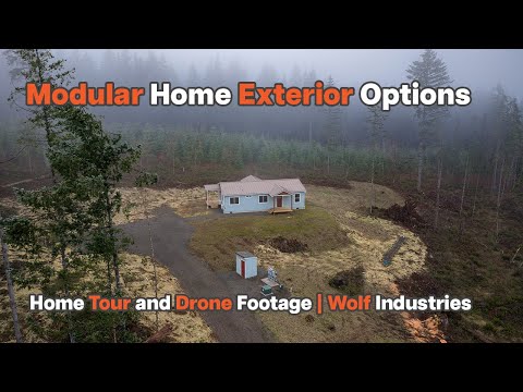 Exterior options (drone footage)