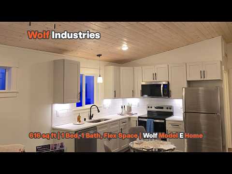 Model E home tour — 616 sq ft