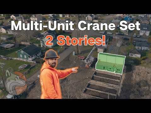 Aberdeen multi-unit lift — our first two-story