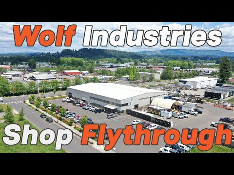 Modular home factory flythrough