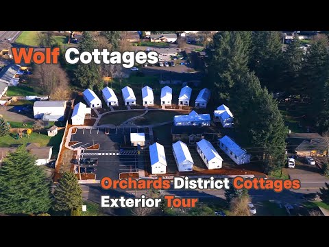 Orchards District Cottages, completed
