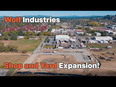 Factory expansion (drone flyover)