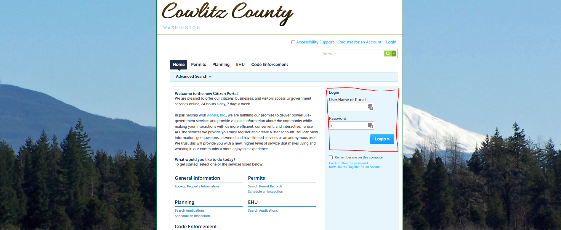 cowlitz county application