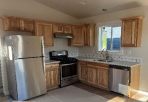 Tiny House Completed Kitchen
