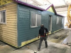 Tiny House Exterior Paint