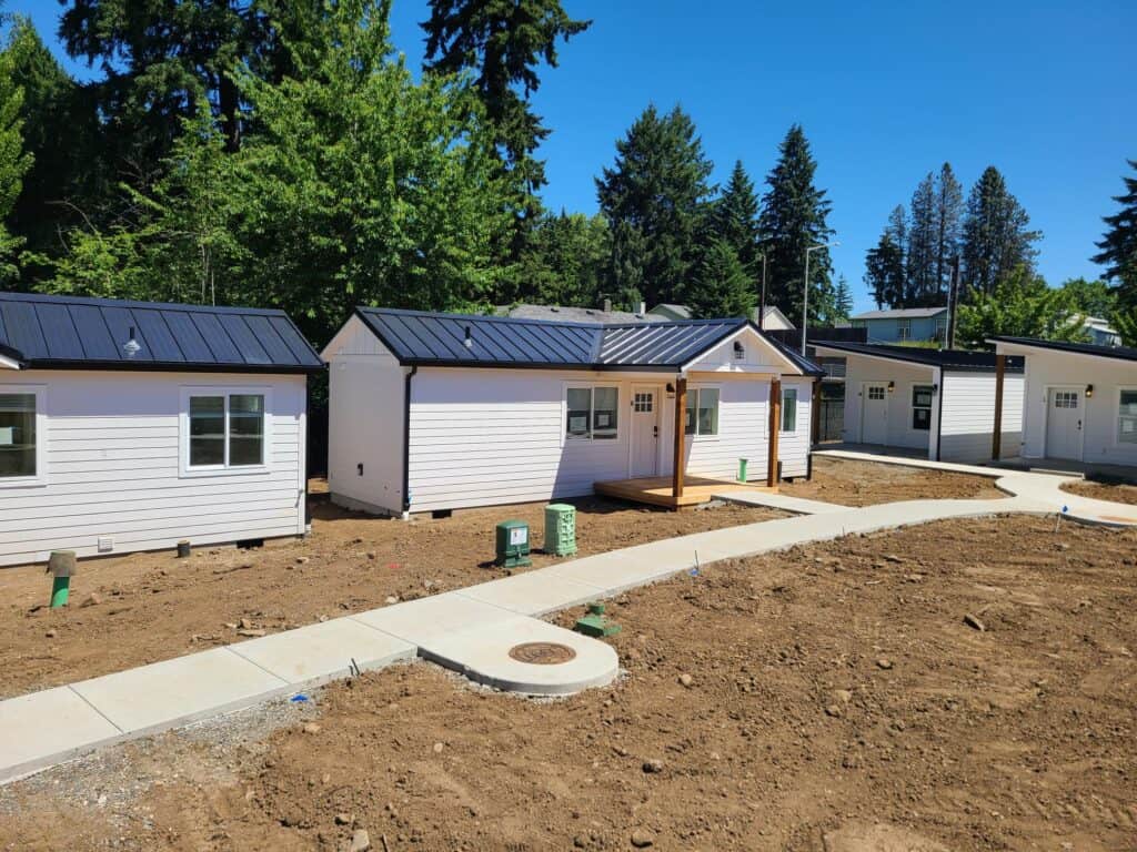 Wolf Model C and F Homes at Image District Cottages