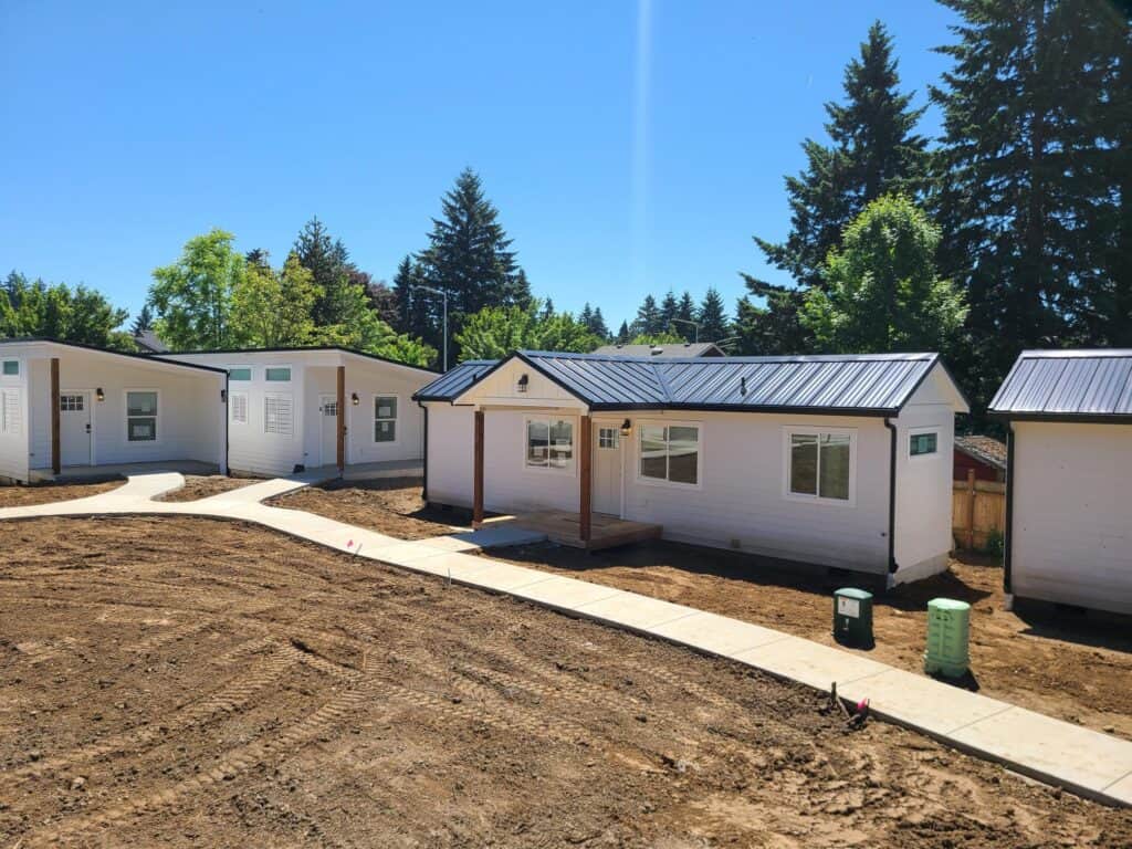 Wolf Model F and C Homes at Image District Cottages