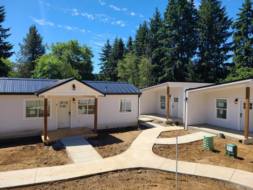 Wolf Model F and C Homes at Image District Cottages