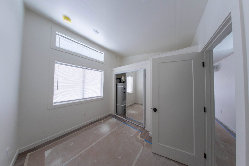 Wolf Model F bedroom at Image District Cottages