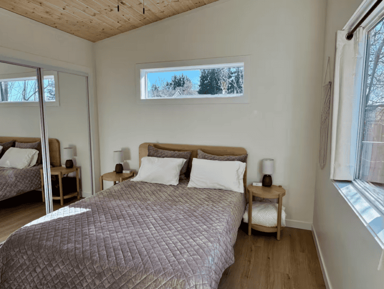 Hayhurst Haven dining and living space.