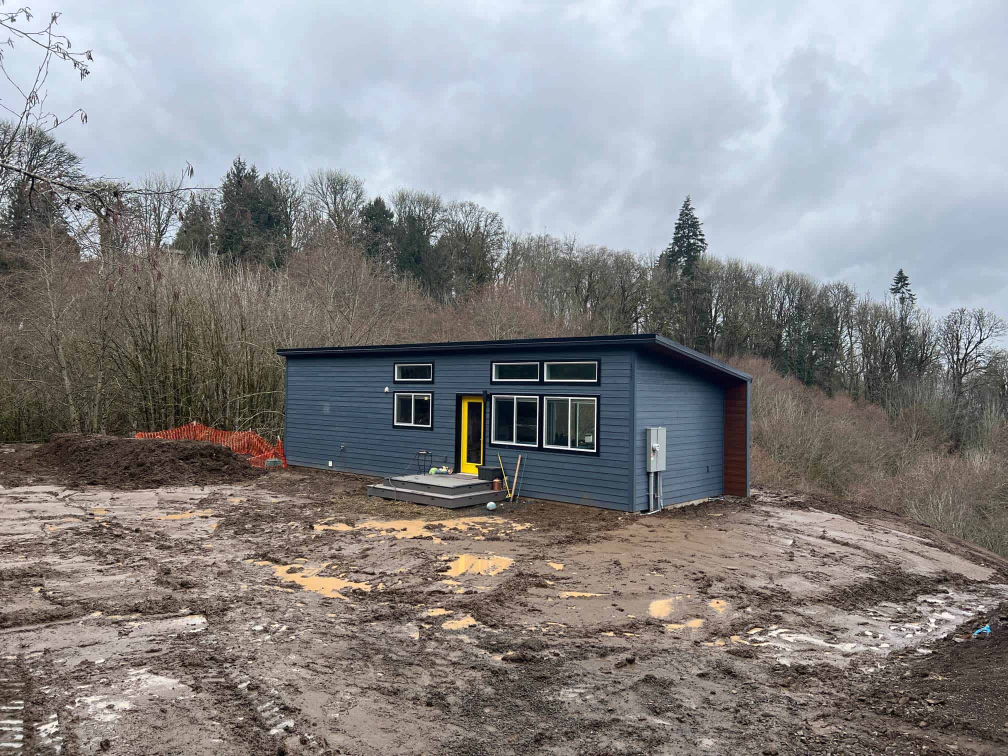 Wolf Model E modular home with a view in Kelso WA