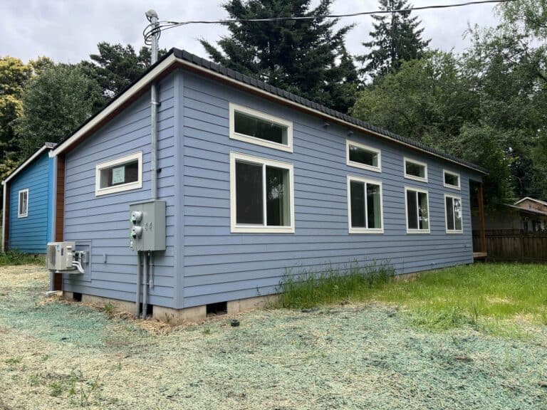 Dual Model F homes in Milwaukie Oregon.